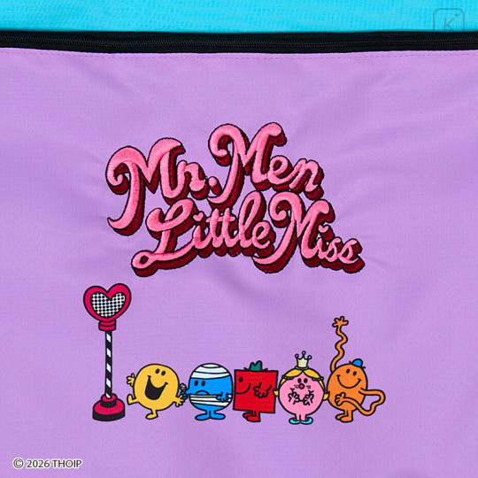 Japan Sanrio Original Knapsack - Mr. Men & Little Miss : Bus Stop - 3