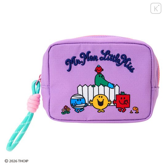 Japan Sanrio Original Pouch - Mr. Men & Little Miss : Bus - 1