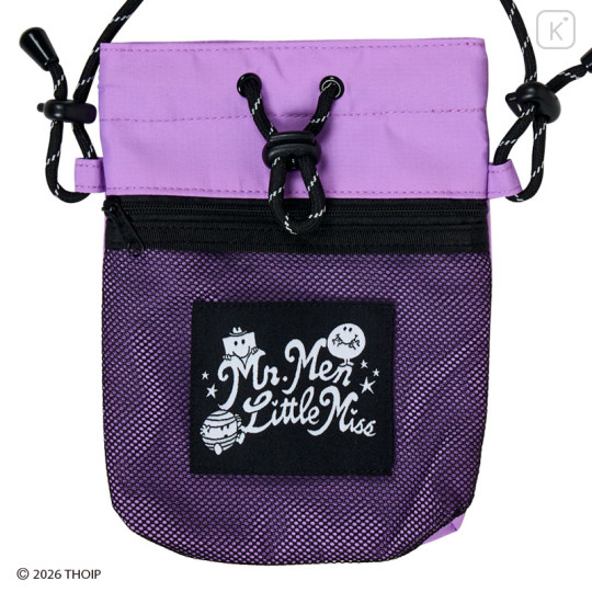 Japan Sanrio Original Shoulder Bag - Mr. Men & Little Miss : Bus - 2