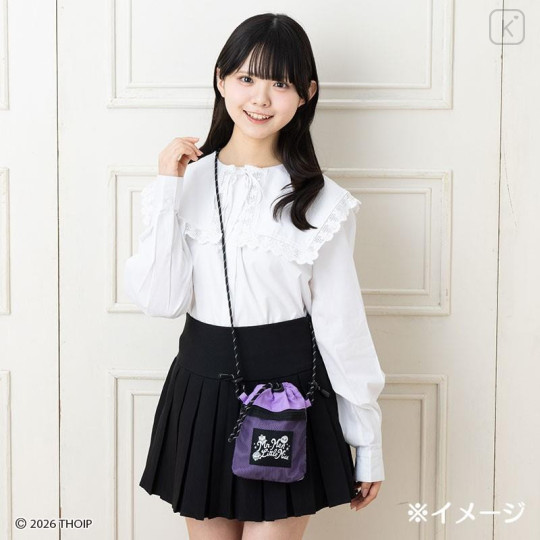 Japan Sanrio Original Shoulder Bag - Mr. Men & Little Miss : Bus - 4