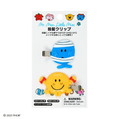 Japan Sanrio Original Bangs Clip Set - Mr. Men & Little Miss : Bump & Sunshine