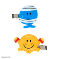 Japan Sanrio Original Bangs Clip Set - Mr. Men & Little Miss : Bump & Sunshine - 2