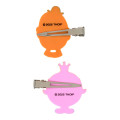 Japan Sanrio Original Bangs Clip Set - Mr. Men & Little Miss : Tickle & Princess - 3