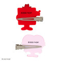 Japan Sanrio Original Bangs Clip Set - Mr. Men & Little Miss : Strong & Hug - 3