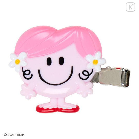 Japan Sanrio Original Bangs Clip Set - Mr. Men & Little Miss : Strong & Hug - 5