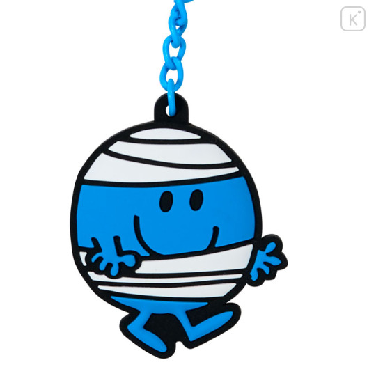 Japan Sanrio Original Rubber Keychain - Mr. Men & Little Miss : Bump & Sunshine - 2