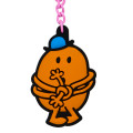 Japan Sanrio Original Rubber Keychain - Mr. Men & Little Miss : Tickle & Princess - 3