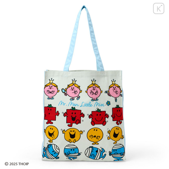 Japan Sanrio Original Tote Bag - Mr. Men & Little Miss : Face - 1