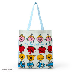 Japan Sanrio Original Tote Bag - Mr. Men & Little Miss : Face