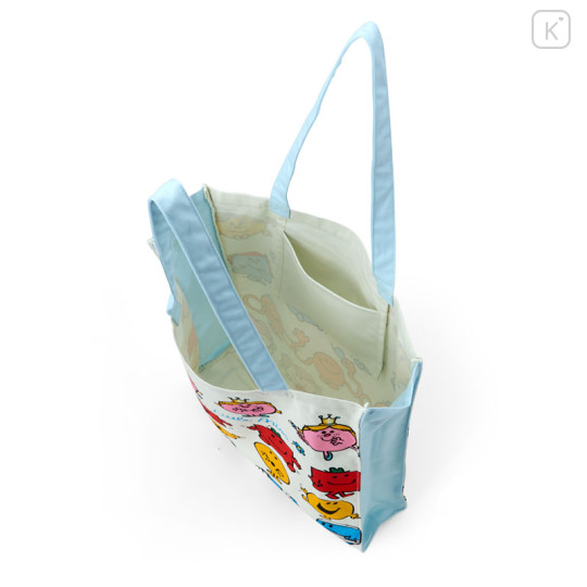 Japan Sanrio Original Tote Bag - Mr. Men & Little Miss : Face - 3