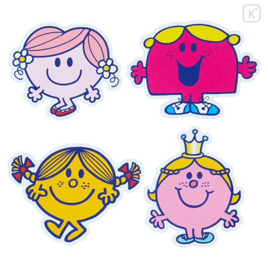 Japan Sanrio Original Sticker Set - Mr. Men & Little Miss - 5