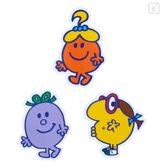 Japan Sanrio Original Sticker Set - Mr. Men & Little Miss - 6