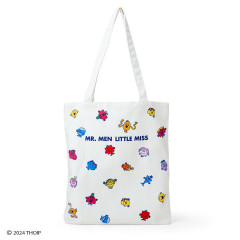 Japan Sanrio Original Tote Bag - Mr. Men & Little Miss