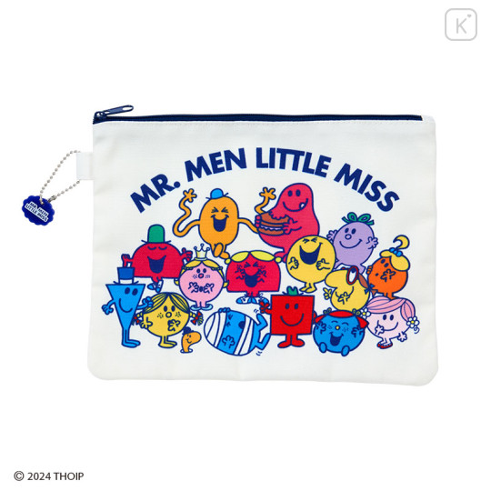 Japan Sanrio Original Flat Pouch - Mr. Men & Little Miss - 1