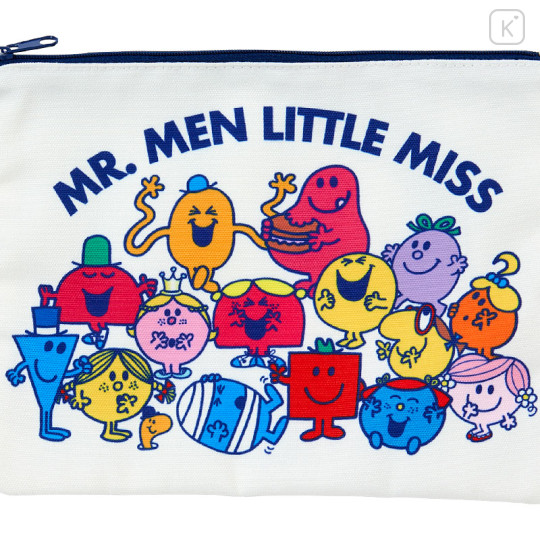 Japan Sanrio Original Flat Pouch - Mr. Men & Little Miss - 3