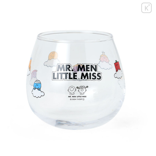 Japan Sanrio Wobbly Glass - Mr. Men & Little Miss : Scattered - 2