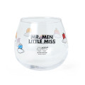 Japan Sanrio Wobbly Glass - Mr. Men & Little Miss : Scattered - 2