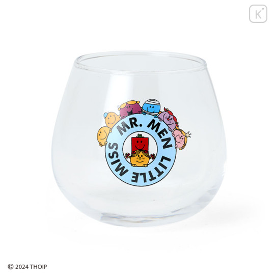 Japan Sanrio Wobbly Glass - Mr. Men & Little Miss : Group - 1