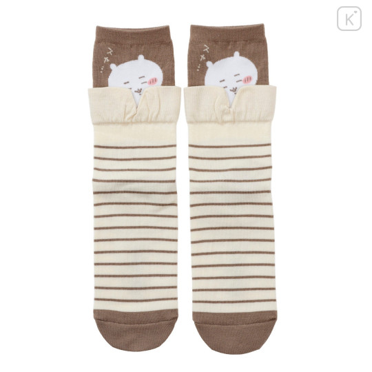 Japan Chiikawa Layered-Style Socks - Chiikawa : Beige - 3