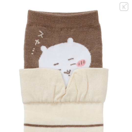 Japan Chiikawa Layered-Style Socks - Chiikawa : Beige - 4