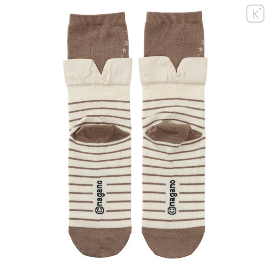 Japan Chiikawa Layered-Style Socks - Chiikawa : Beige - 5