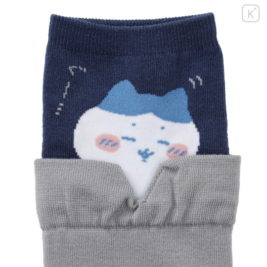 Japan Chiikawa Layered-Style Socks - Hachiware : Gray - 4
