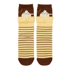 Japan Chiikawa Layered-Style Socks - Usagi : Yellow