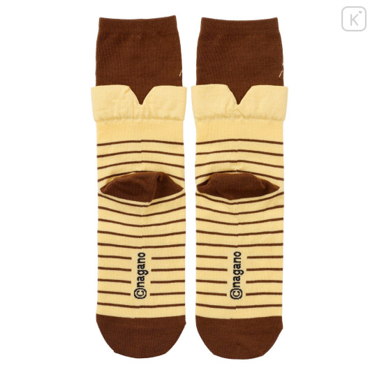 Japan Chiikawa Layered-Style Socks - Usagi : Yellow - 5