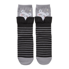 Japan Chiikawa Layered-Style Socks - Momonga : Yellow