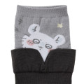 Japan Chiikawa Layered-Style Socks - Momonga : Yellow - 4