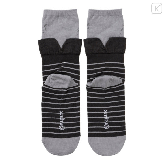 Japan Chiikawa Layered-Style Socks - Momonga : Yellow - 5
