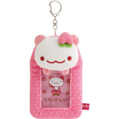 Japan San-X Soft Plush Photo Keychain - Momo Panda