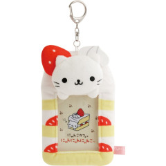 Japan San-X Soft Plush Photo Keychain - Nyan Nyan Nyanko