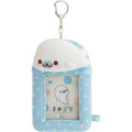 Japan San-X Soft Plush Photo Keychain - Mamegoma - 1