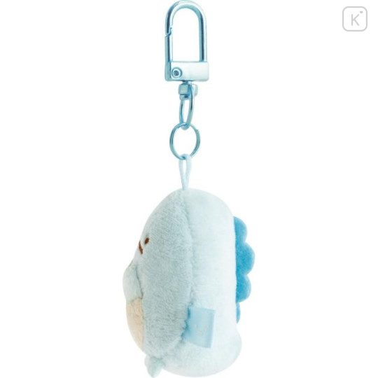 Japan San-X Plush Keychain - Sumikko Gurashi Tokage : Petit Rinko - 4