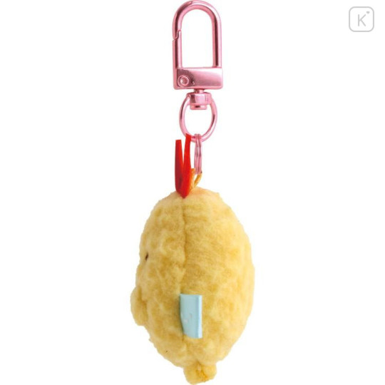 Japan San-X Plush Keychain - Sumikko Gurashi Ebifurai no Shippo : Petit Rinko - 4