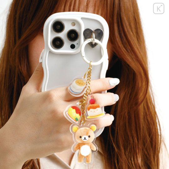 Japan San-X Keychain - Rilakkuma : Plush Photo - 2