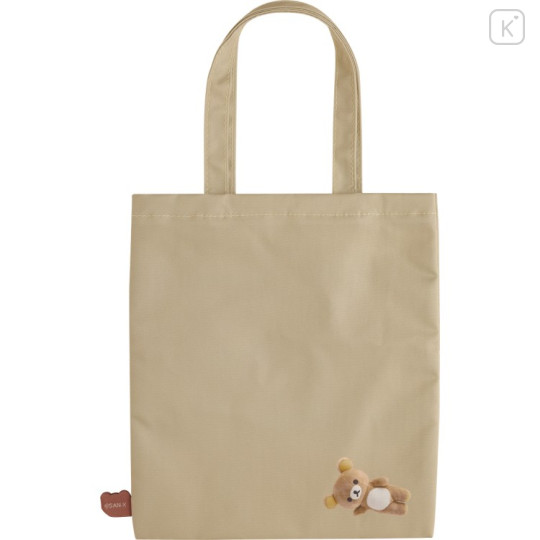 Japan San-X Mini Tote Bag - Rilakkuma : Plush Photo - 2
