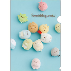 Japan San-X A4 Clear Holder - Sumikko Gurashi : Plush Photo