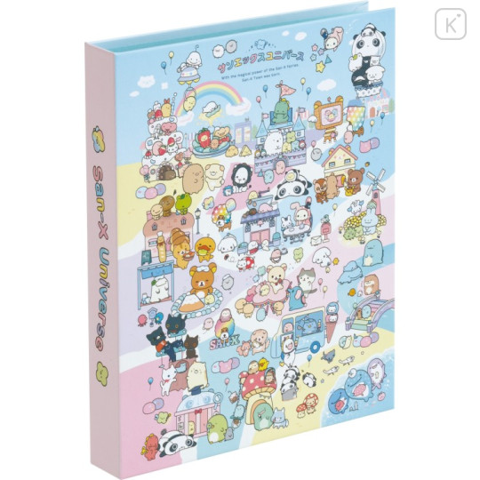 Japan San-X 2 Ring Collectible Card Binder Album - San-X Universe - 1