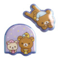 Japan San-X Puffy Aurora Sticker - Rilakkuma : Late Night - 2