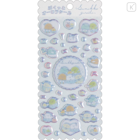 Japan San-X Puffy Aurora Sticker - Sumikko Gurashi : Angel - 1