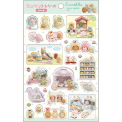 Japan San-X Sticker Sheet - Sumikko Gurashi : Plush Photo