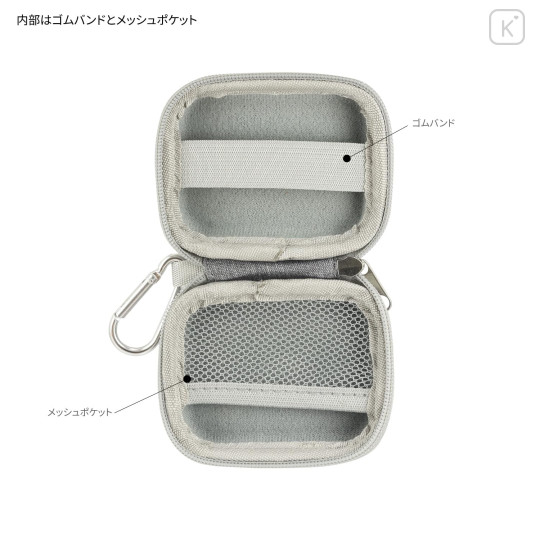 Japan Miffy Compact Gadget Pouch - Miffy : Miffy Check - 3