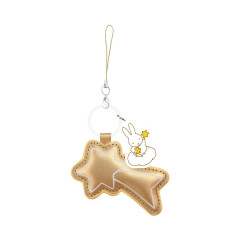 Japan Miffy Mobile PU Leather Strap - Miffy : Shooting Star