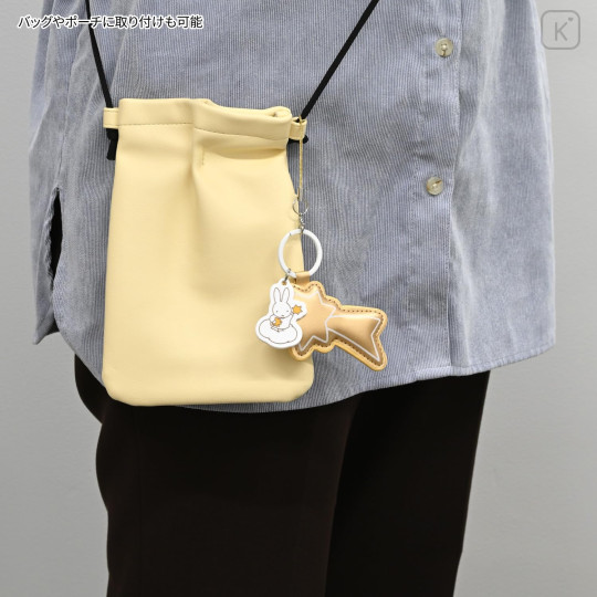 Japan Miffy Mobile PU Leather Strap - Miffy : Shooting Star - 5
