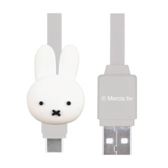 Japan Miffy USB to Type-C Sync & Power Mascot Cable - Miffy