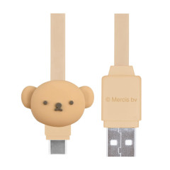 Japan Miffy USB to Type-C Sync & Power Mascot Cable - Boris