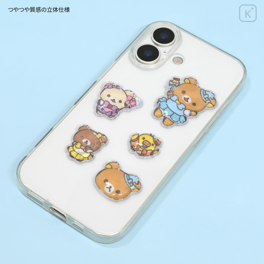 Japan San-X Bubble Pop Sticker - Rilakkuma : Miracle - 4