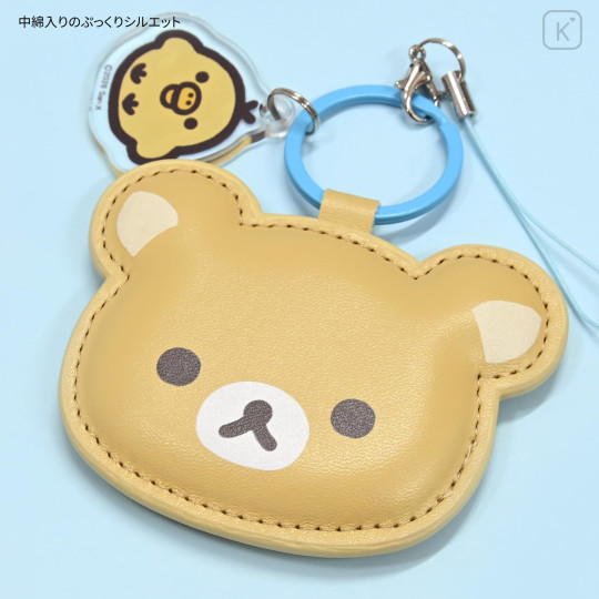 Japan San-X Mobile PU Leather Strap - Kiiroitori & Rilakkuma - 4